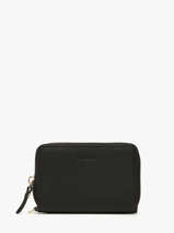 Ccrossbody Coin Purse Leather Etrier Black equestre EEQT096M