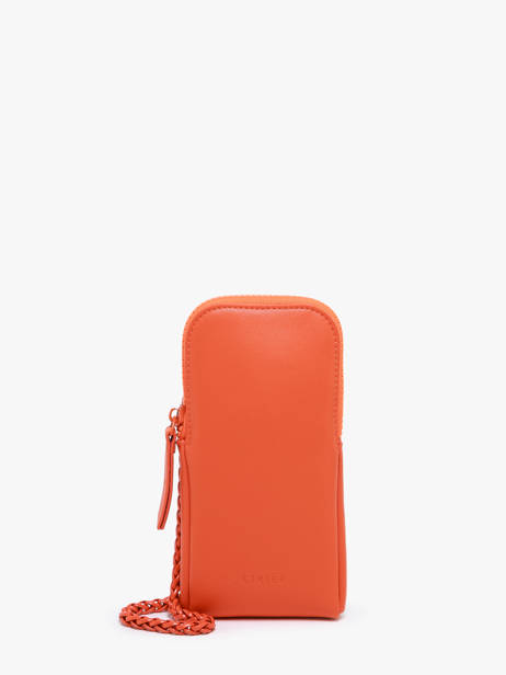 Étui Téléphone Oxer Cuir Etrier Orange oxer EOXE076M