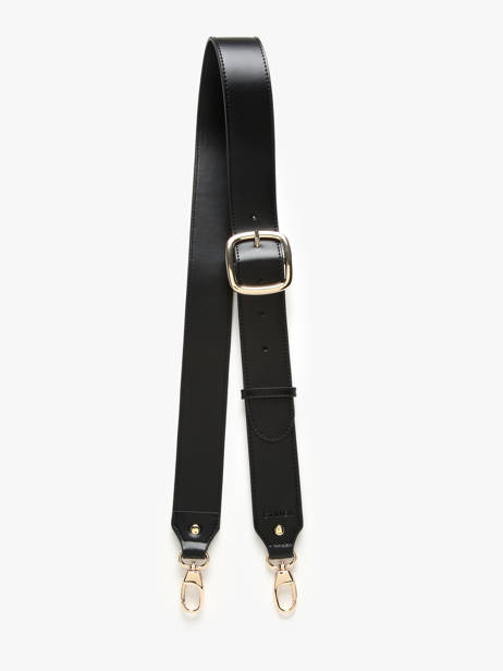 Bandoulière De Sac Altair Cuir Etrier Noir altair EALA070L