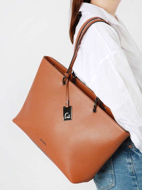 Sac Porté épaule Blazer Cuir Etrier Marron blazer EBLA013M vue secondaire 1